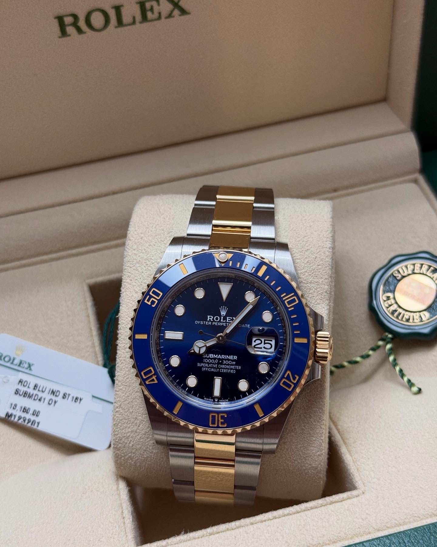 Rolex Submariner Date "Bluesy" 2023 126613LB