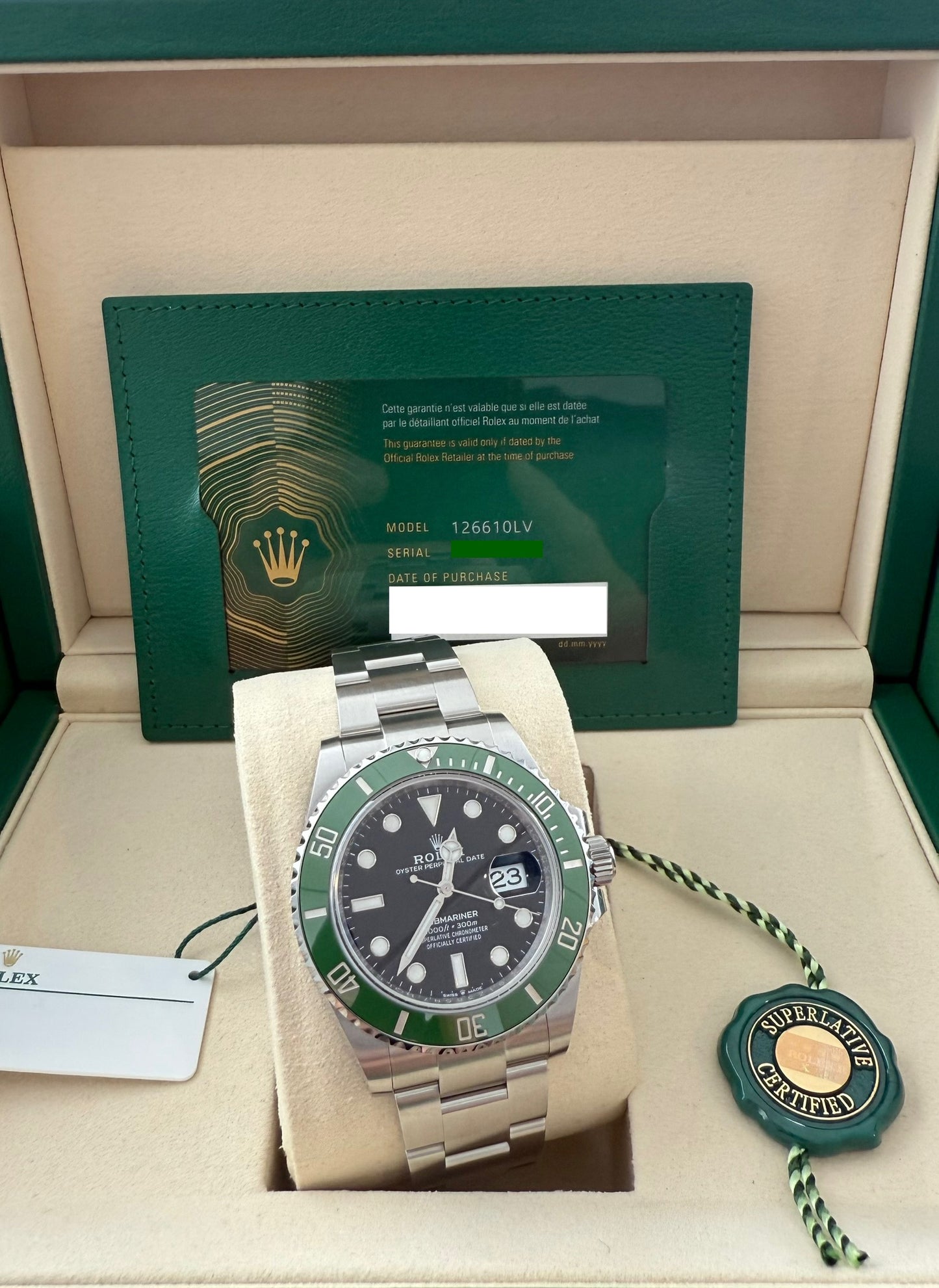 Rolex Submariner Starbucks 126610LV 2025
