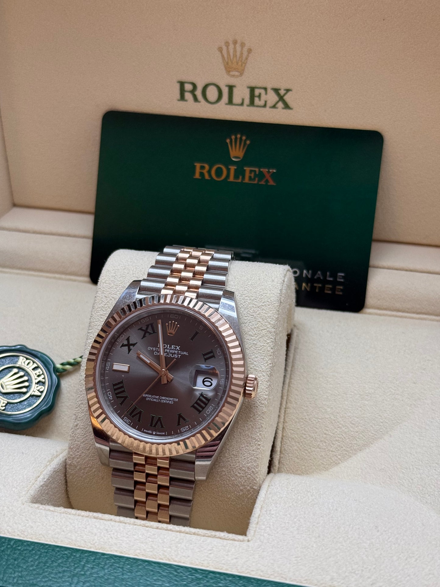 Rolex Datejust 41 Wimbledon 126331 2023