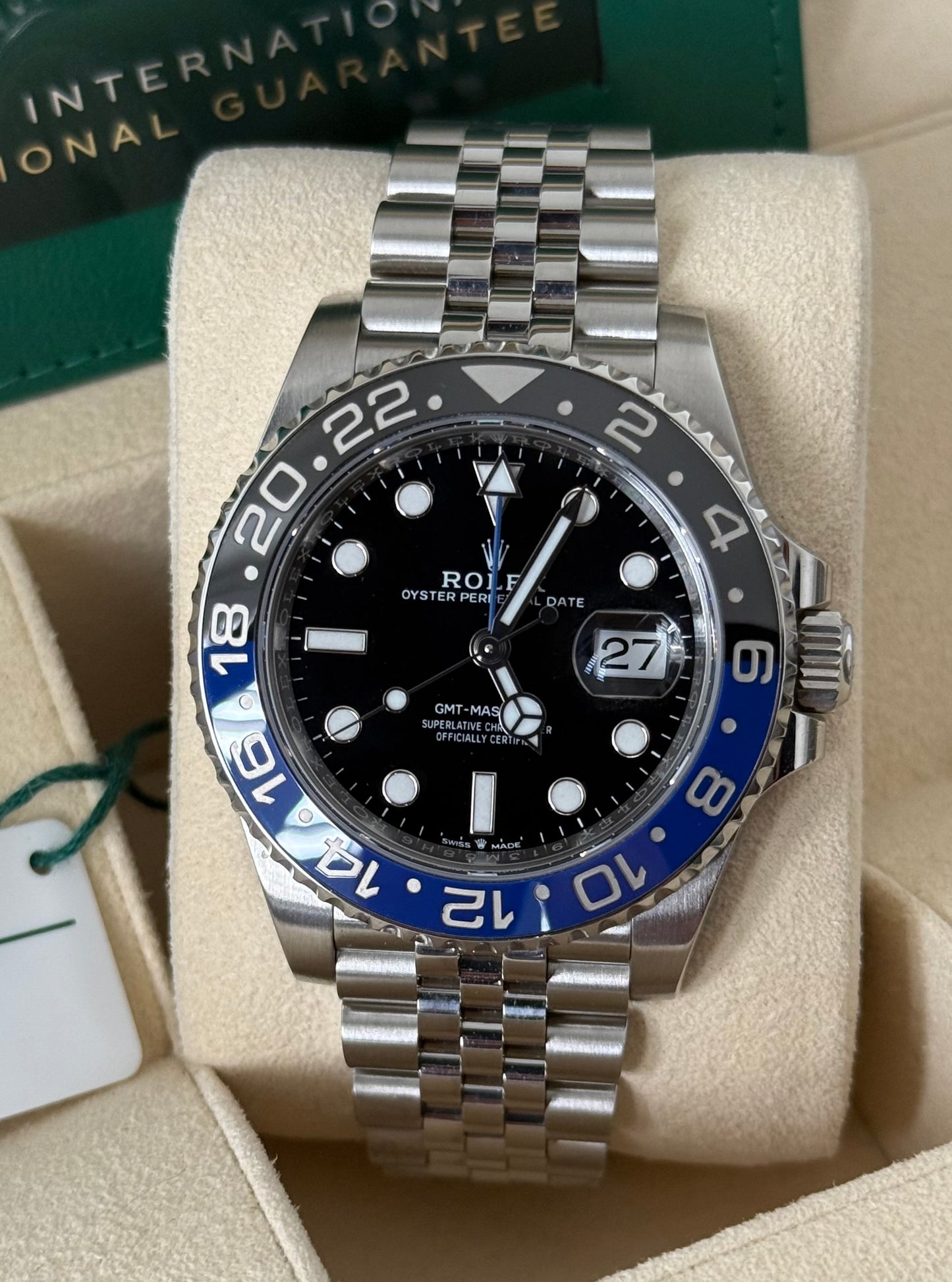 Rolex GMT Master II "Batgirl" 126710BLNR 2023