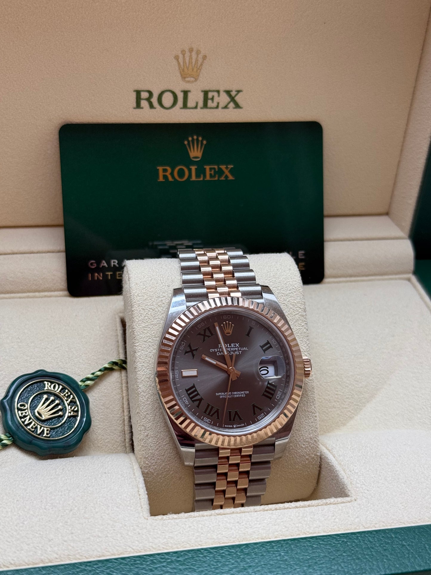 Rolex Datejust 41 Wimbledon 126331 2023