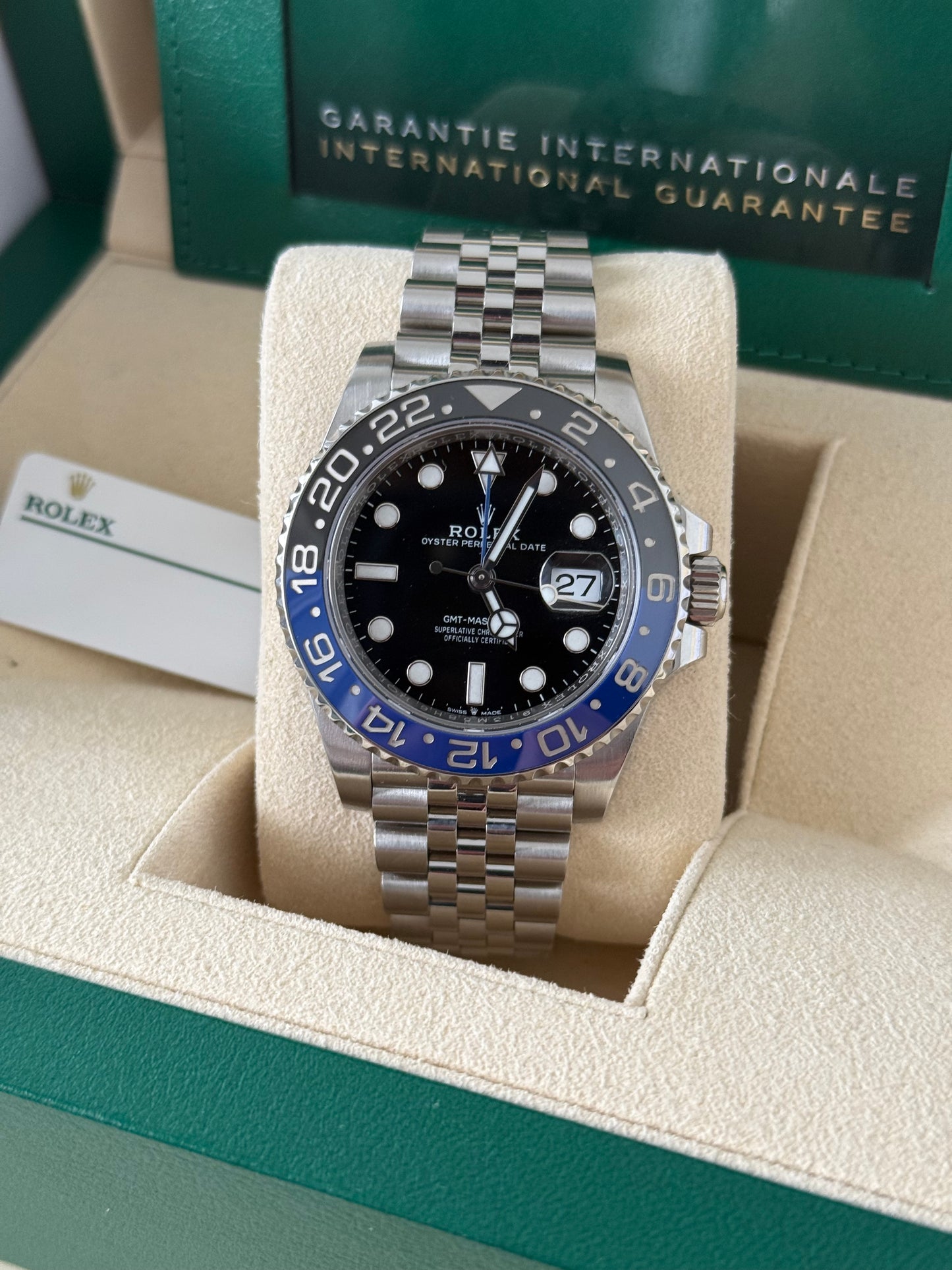 Rolex GMT Master II "Batgirl" 126710BLNR 2023