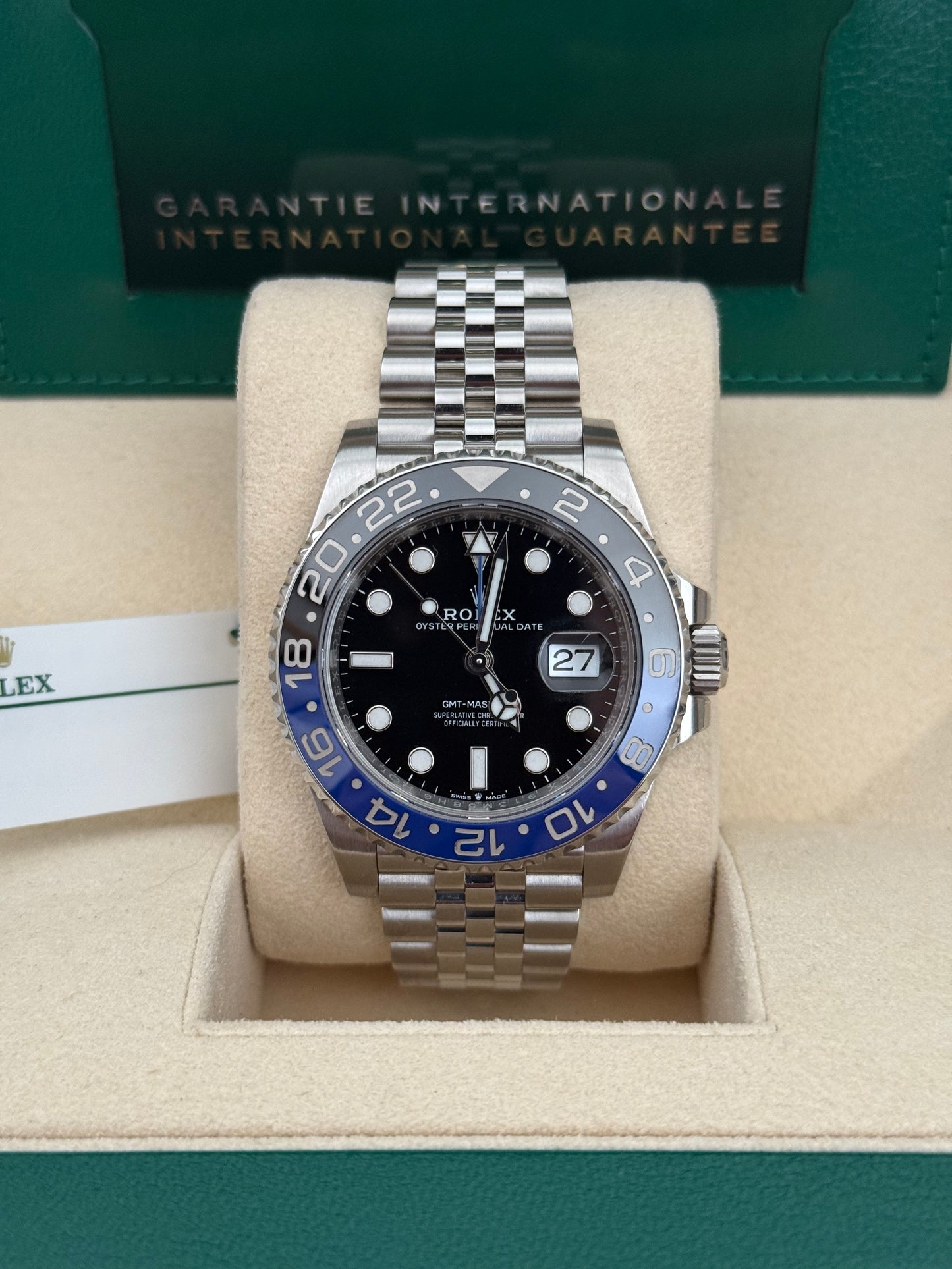 Rolex GMT Master II "Batgirl" 126710BLNR 2023