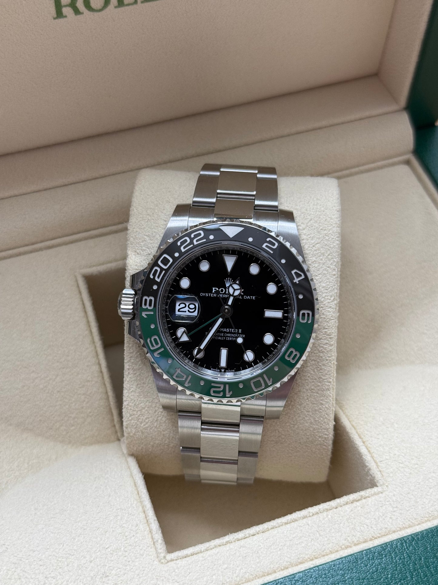 Rolex GMT Master II "Sprite" 126720VTNR 2023