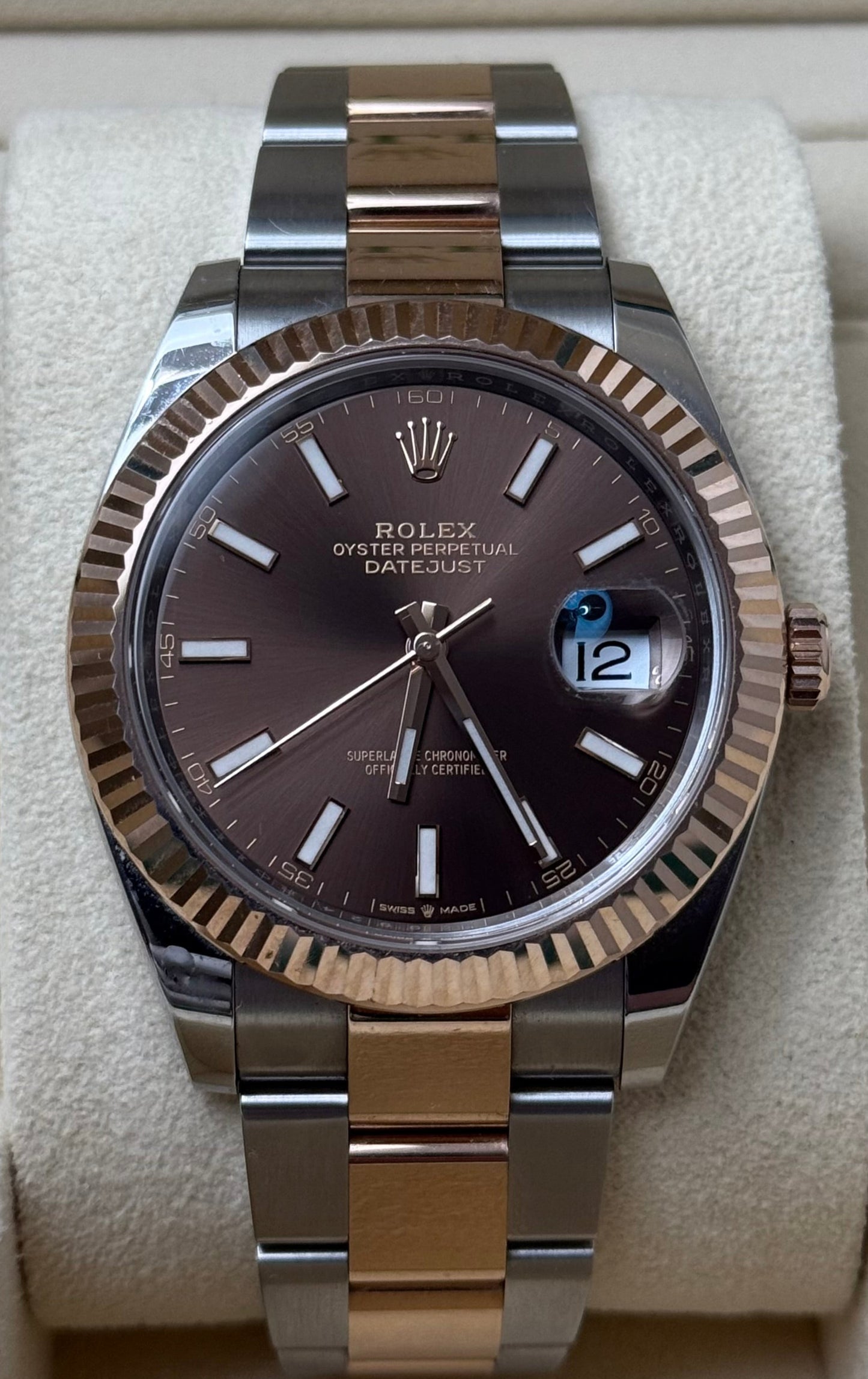 Rolex Datejust 41 Chocolate Dial 126331 2022