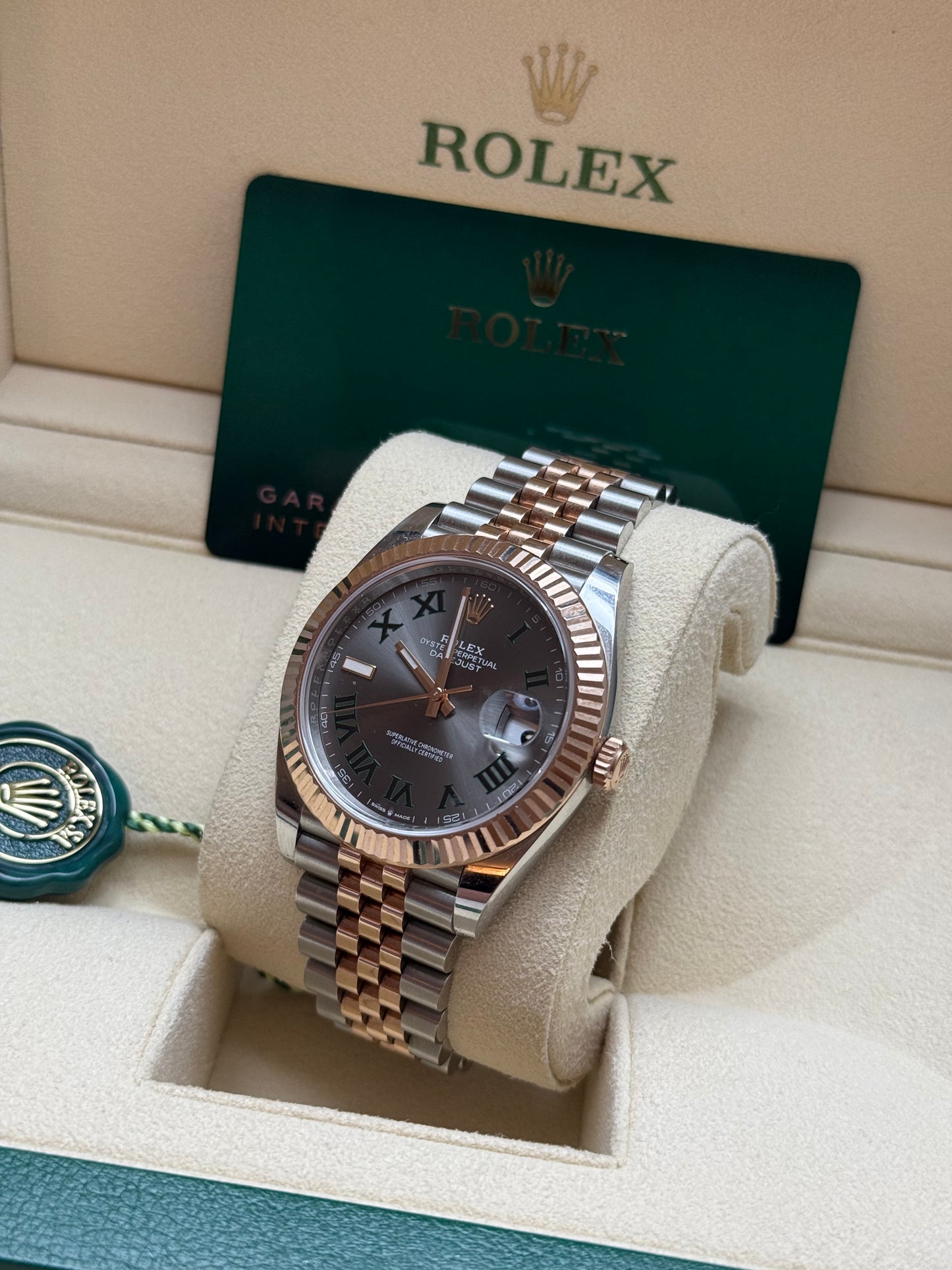 Rolex Datejust 41 Wimbledon 126331 2023