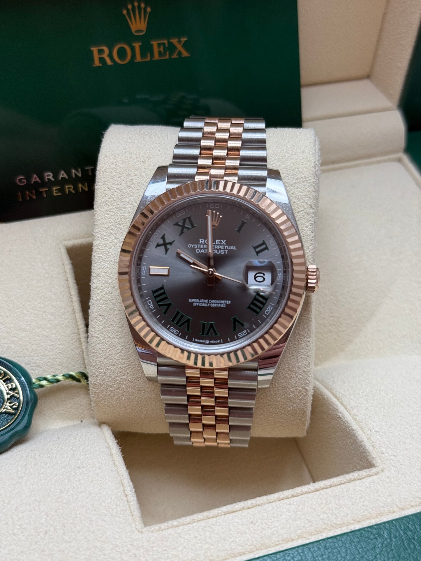 Rolex Datejust 41 Wimbledon 126331 2023