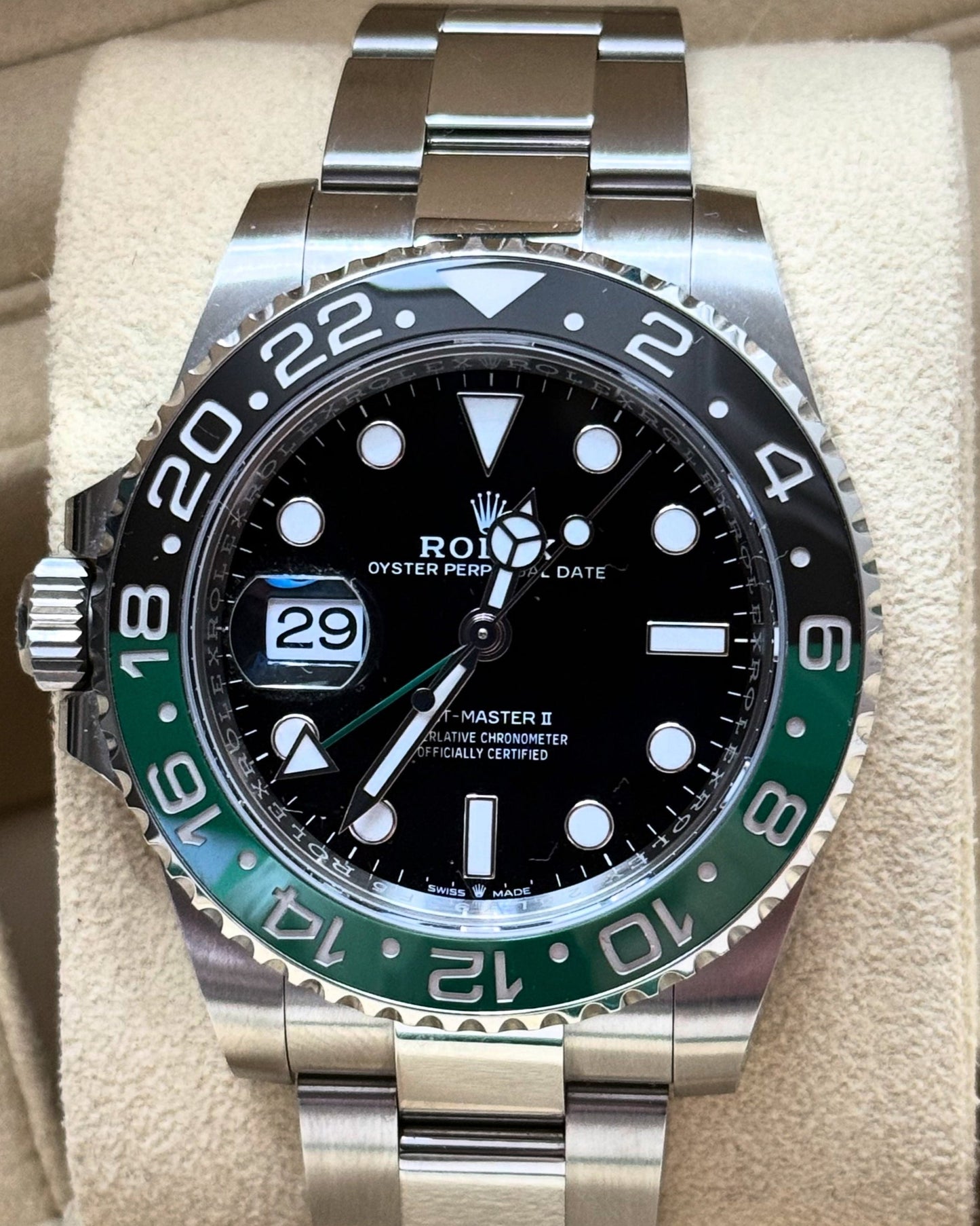 Rolex GMT Master II "Sprite" 126720VTNR 2023