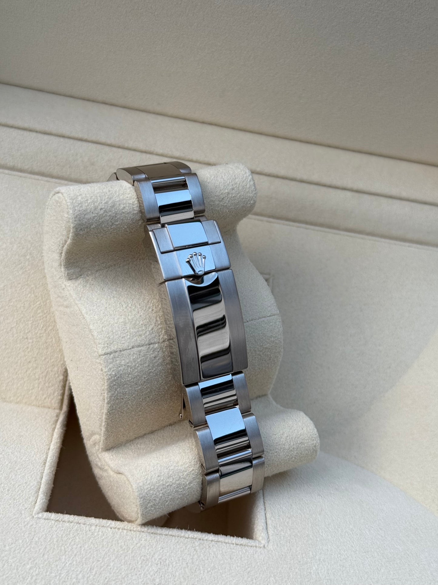 Rolex Daytona 126509 18ct White Gold case and Silver dial.