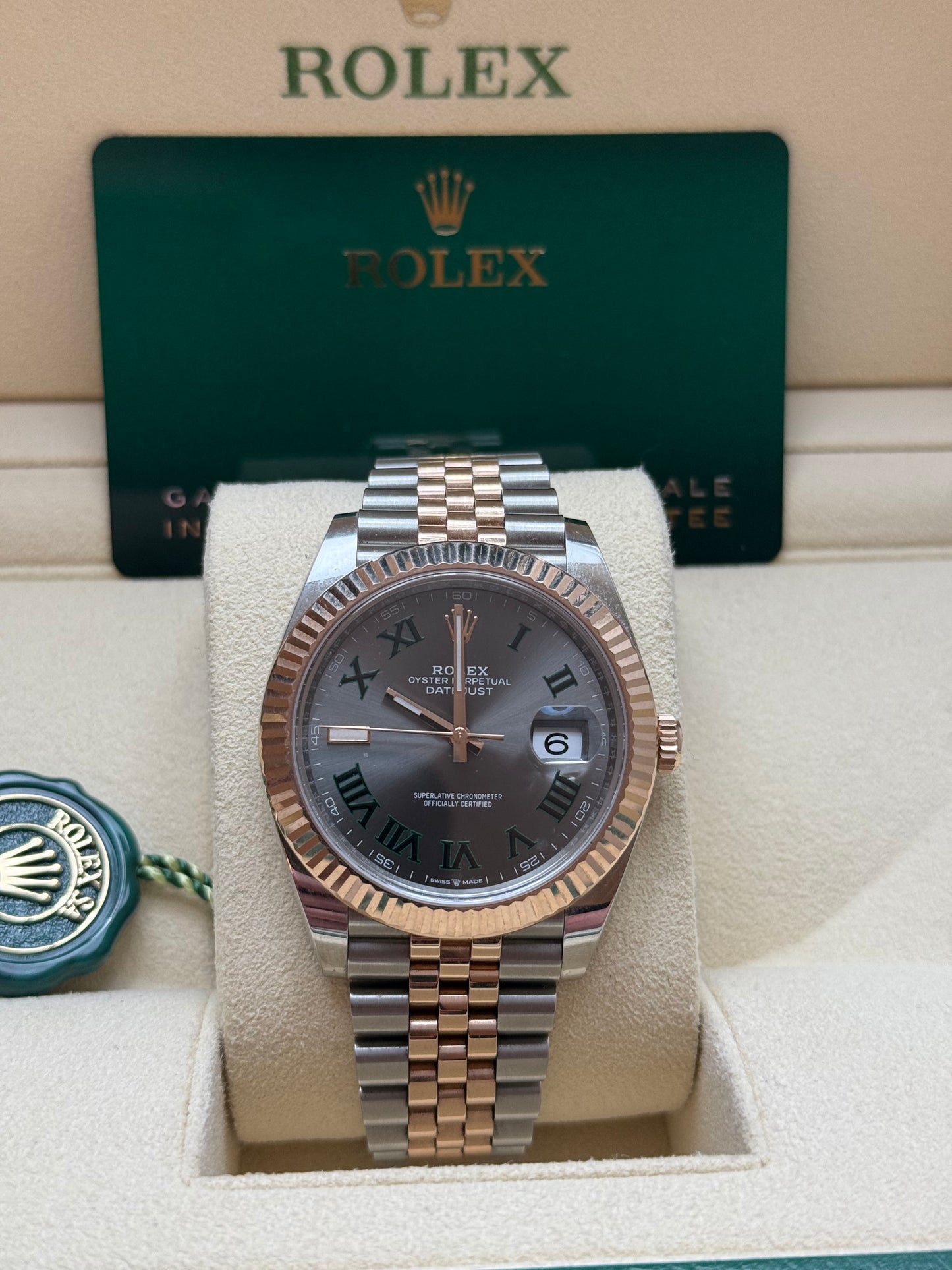 Rolex Datejust 41 Wimbledon 126331 2023