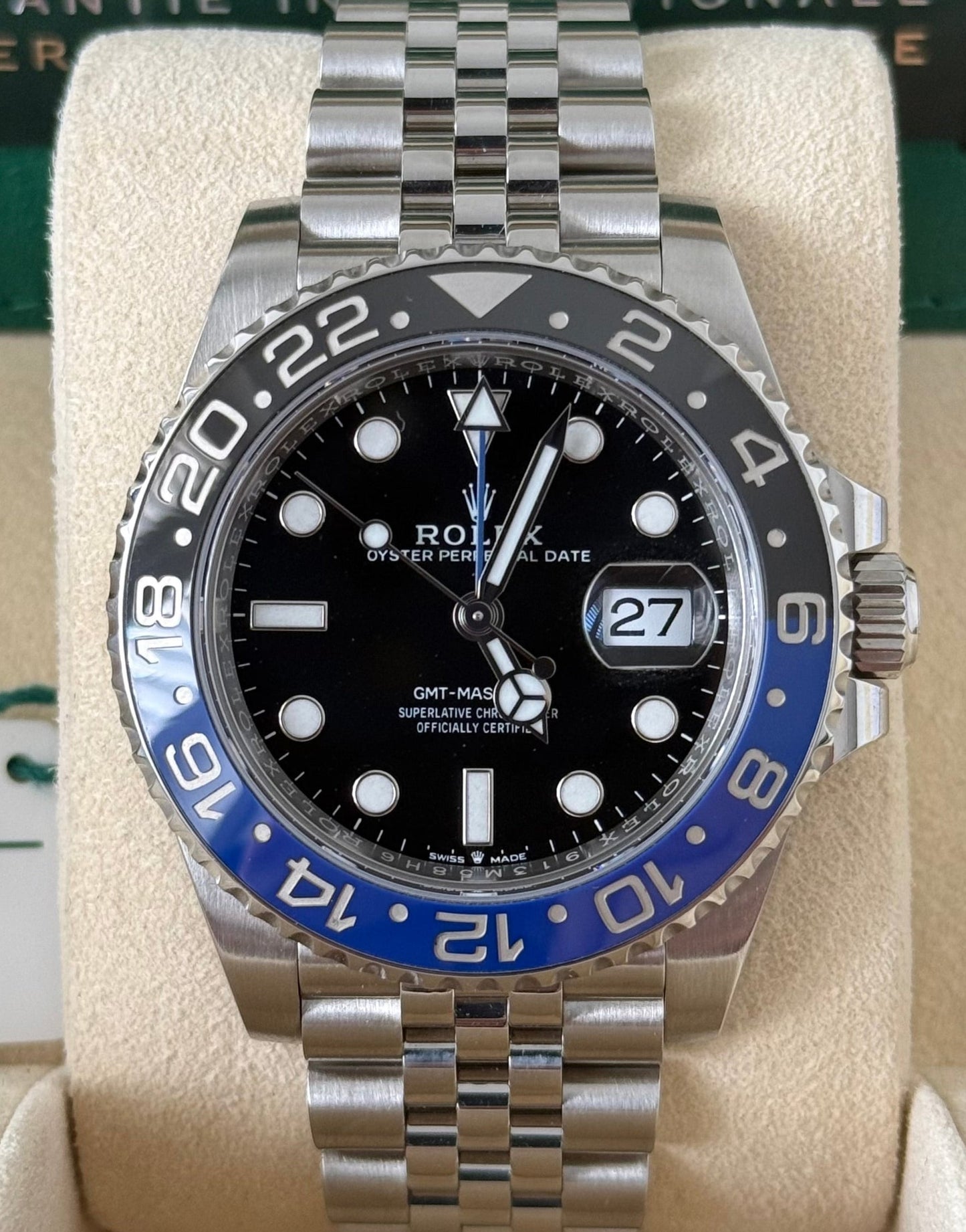 Rolex GMT Master II "Batgirl" 126710BLNR 2023