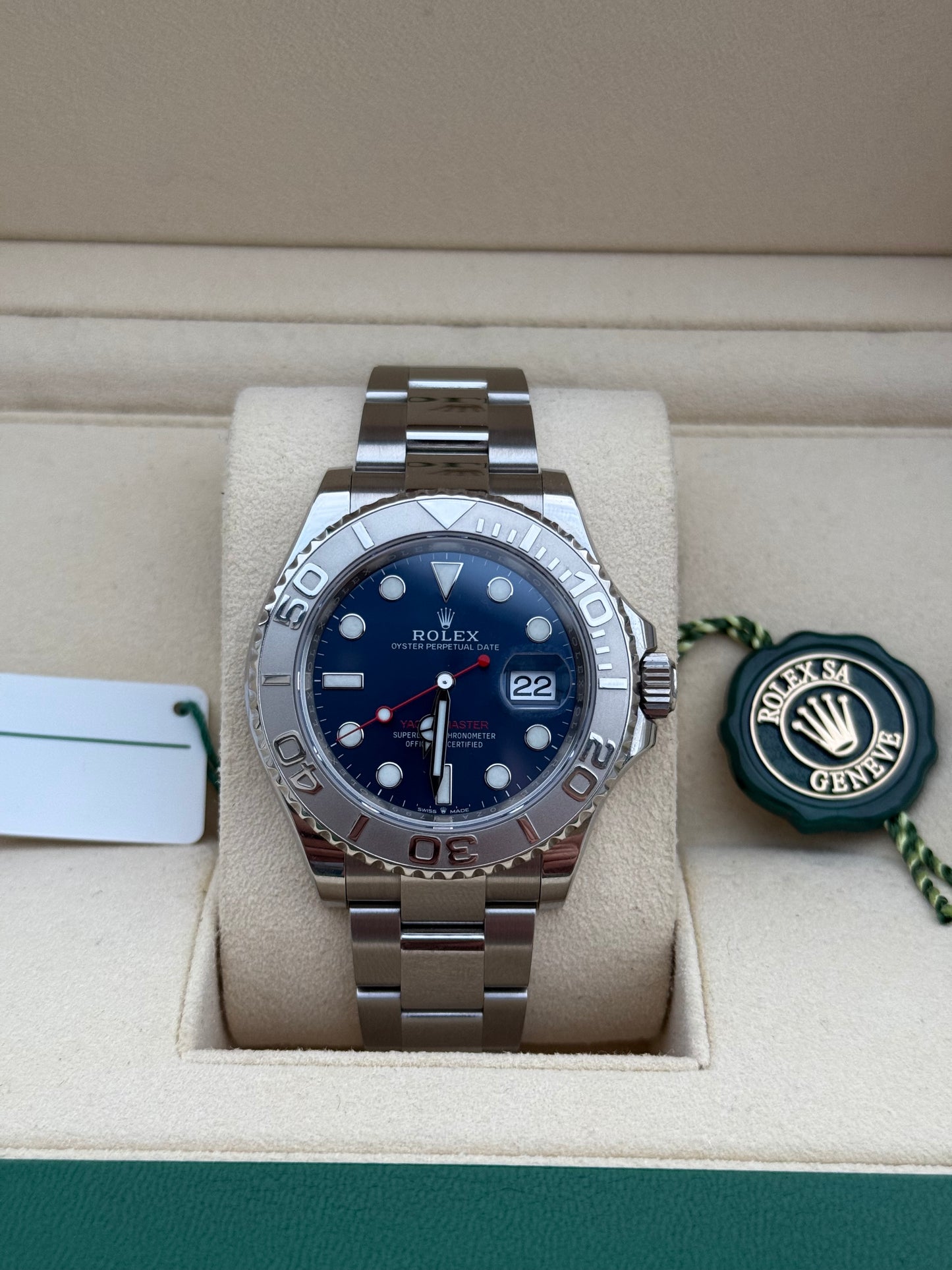 Rolex Yacht Master 40 2023 Blue Dial 126622