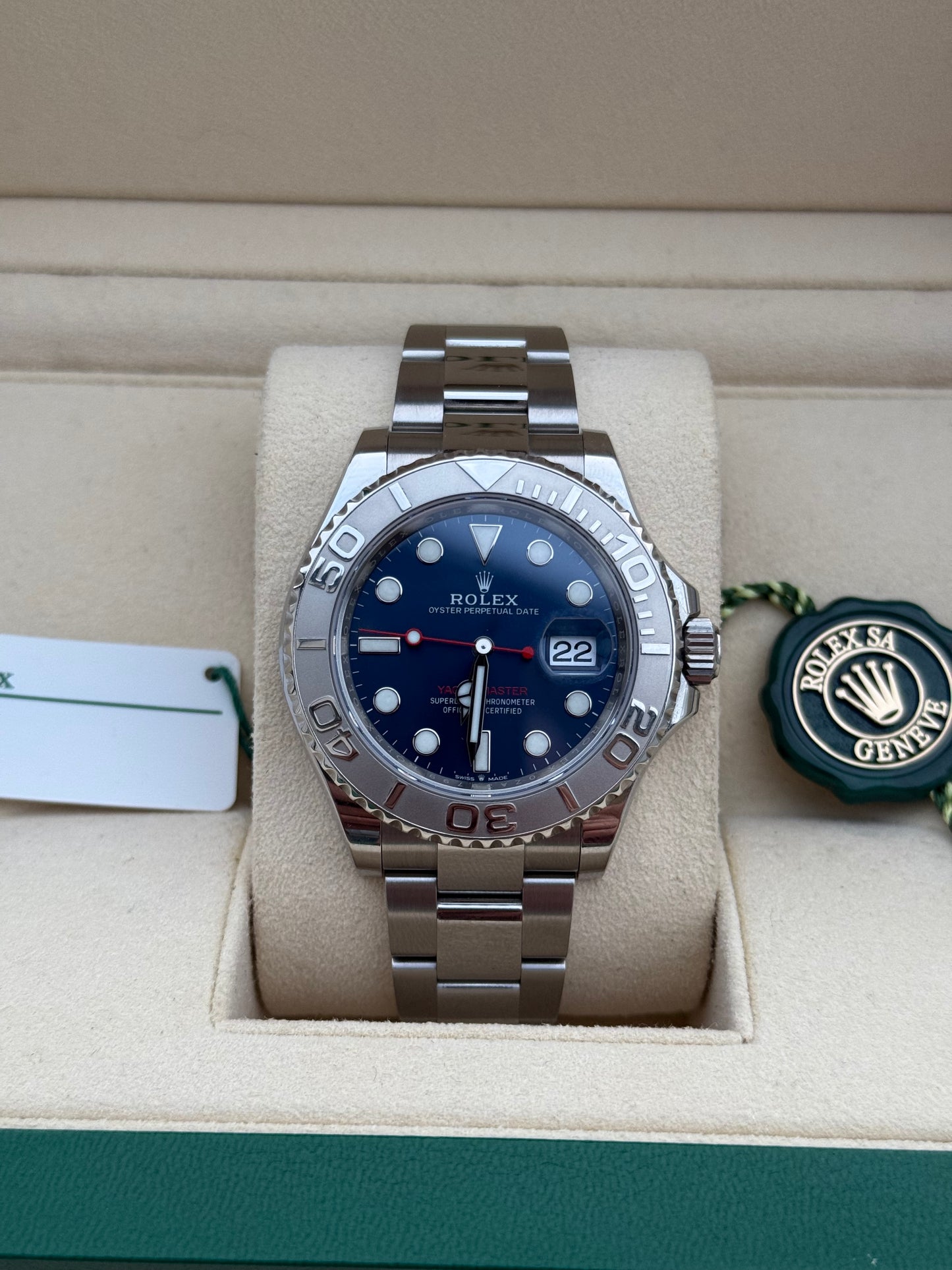 Rolex Yacht Master 40 2023 Blue Dial 126622