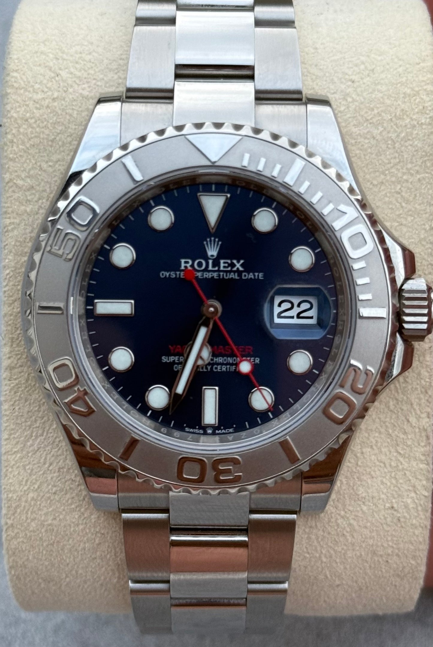 Rolex Yacht Master 40 2023 Blue Dial 126622