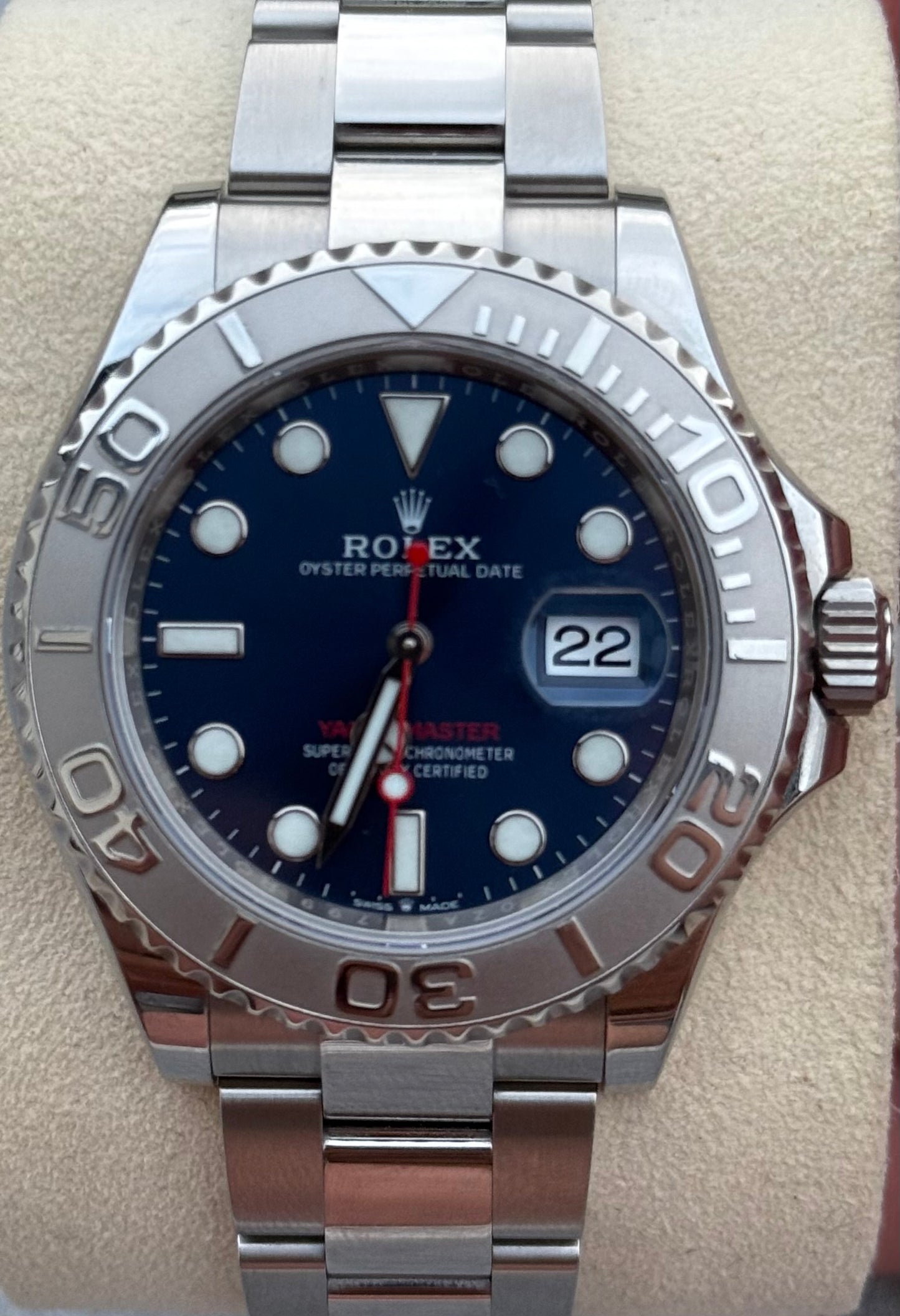Rolex Yacht Master 40 2023 Blue Dial 126622