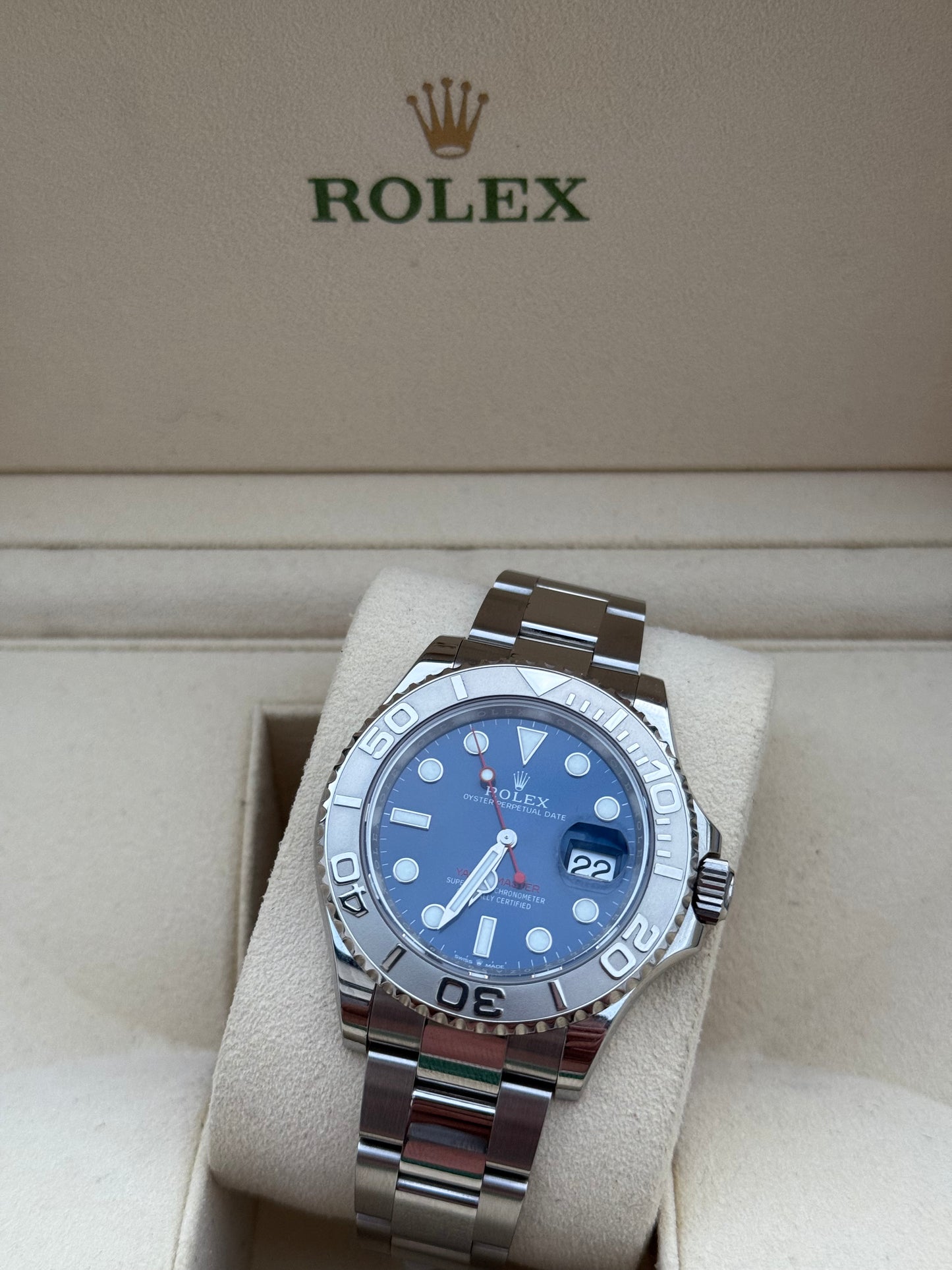 Rolex Yacht Master 40 2023 Blue Dial 126622