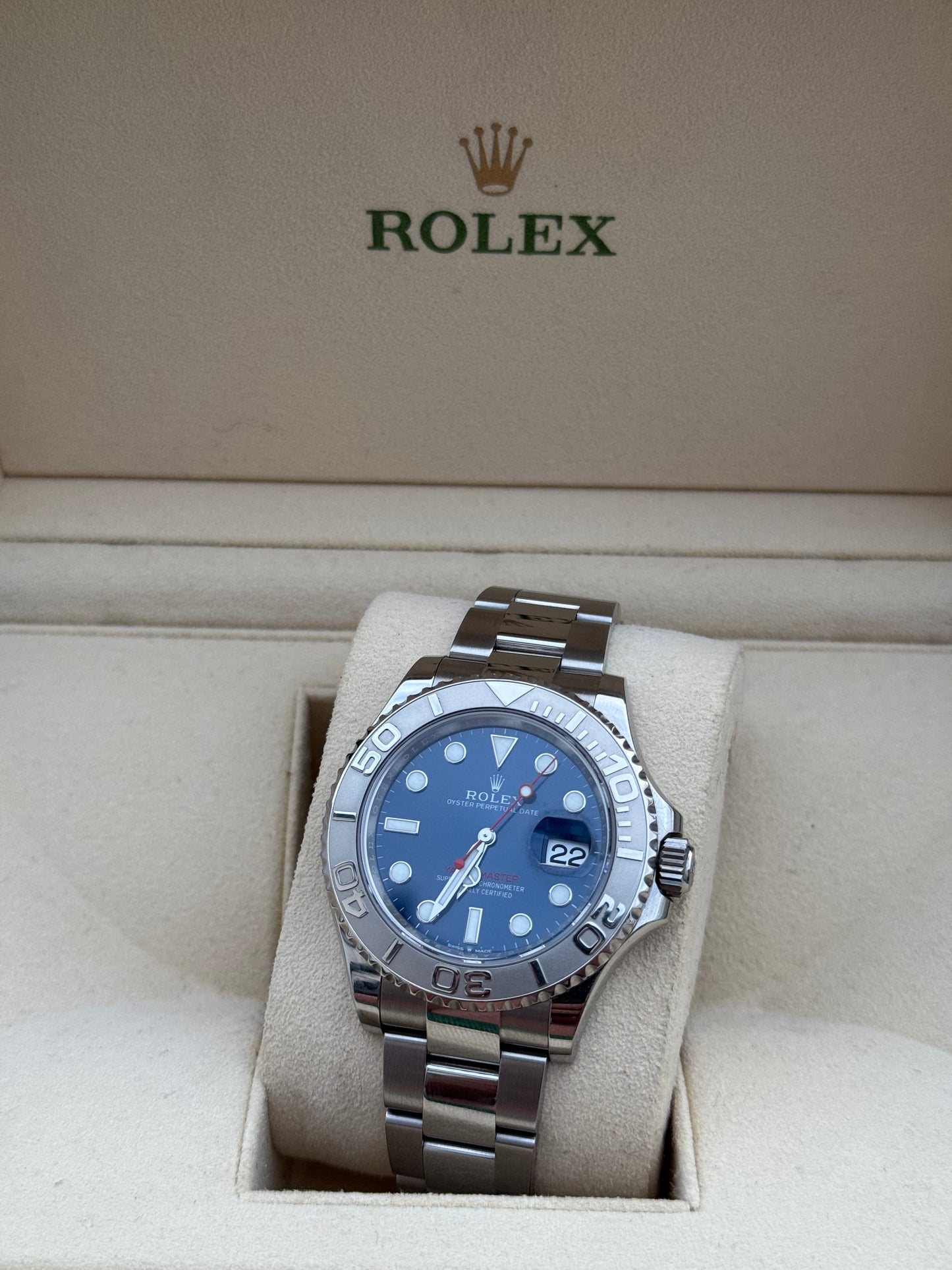 Rolex Yacht Master 40 2023 Blue Dial 126622
