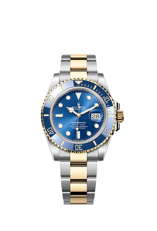 Pre-owned Rolex Submariner Date 41mm Blue Dial 'Bluesy’