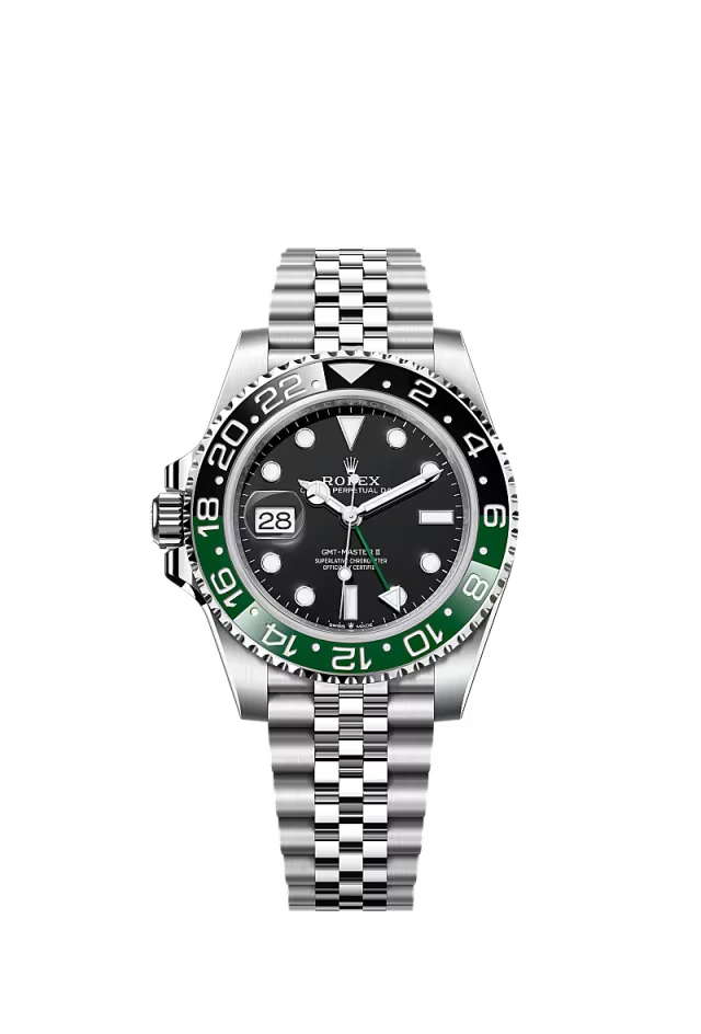 Pre-owned Rolex GMT Master II 40mm Jubilee 'Sprite'