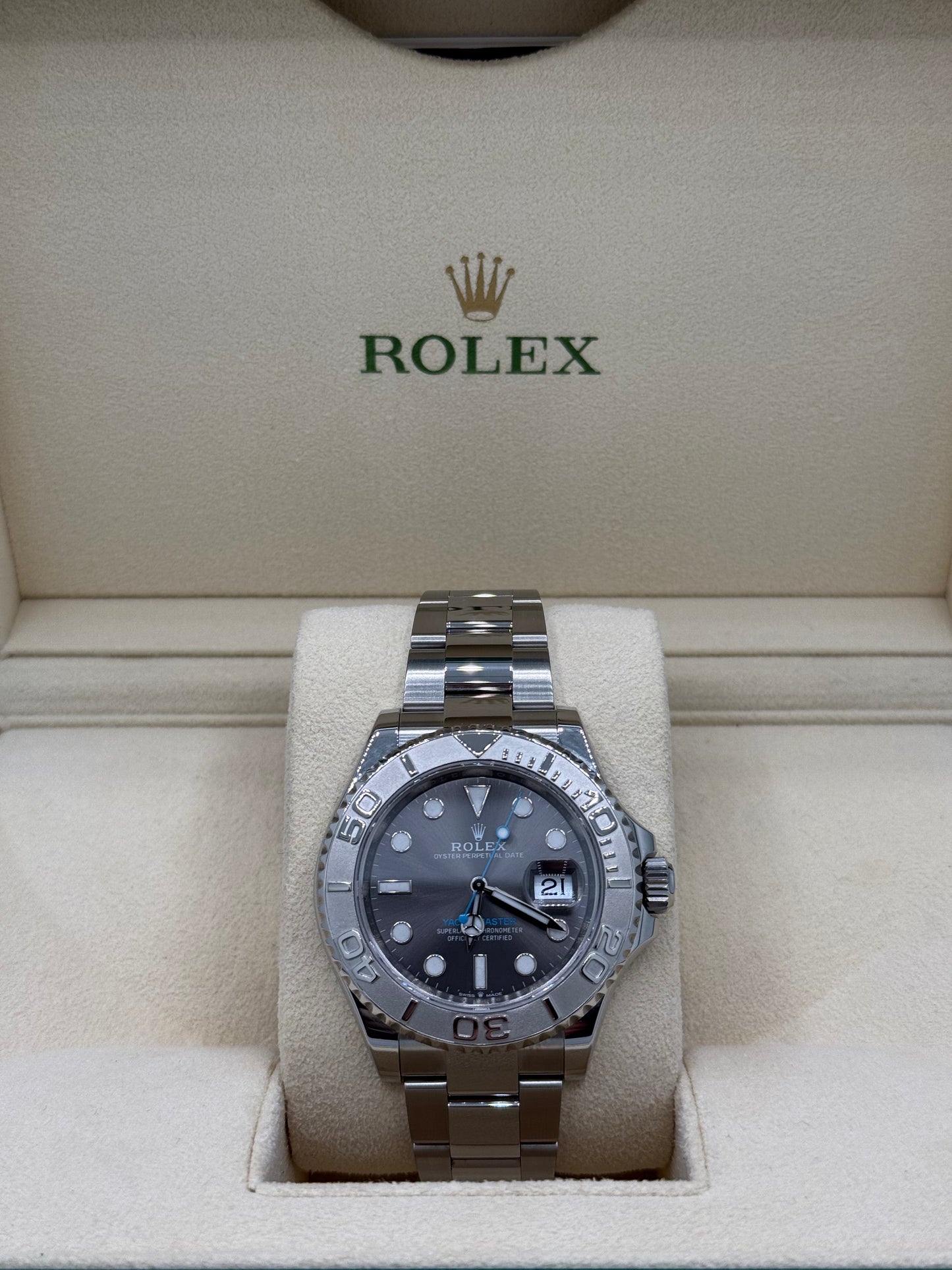 Rolex Yacht Master 40 Rhodium Dial 126622 2023