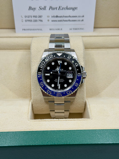 Rolex GMT-Master II "Batman" 126710BLNR 2022 Full Set