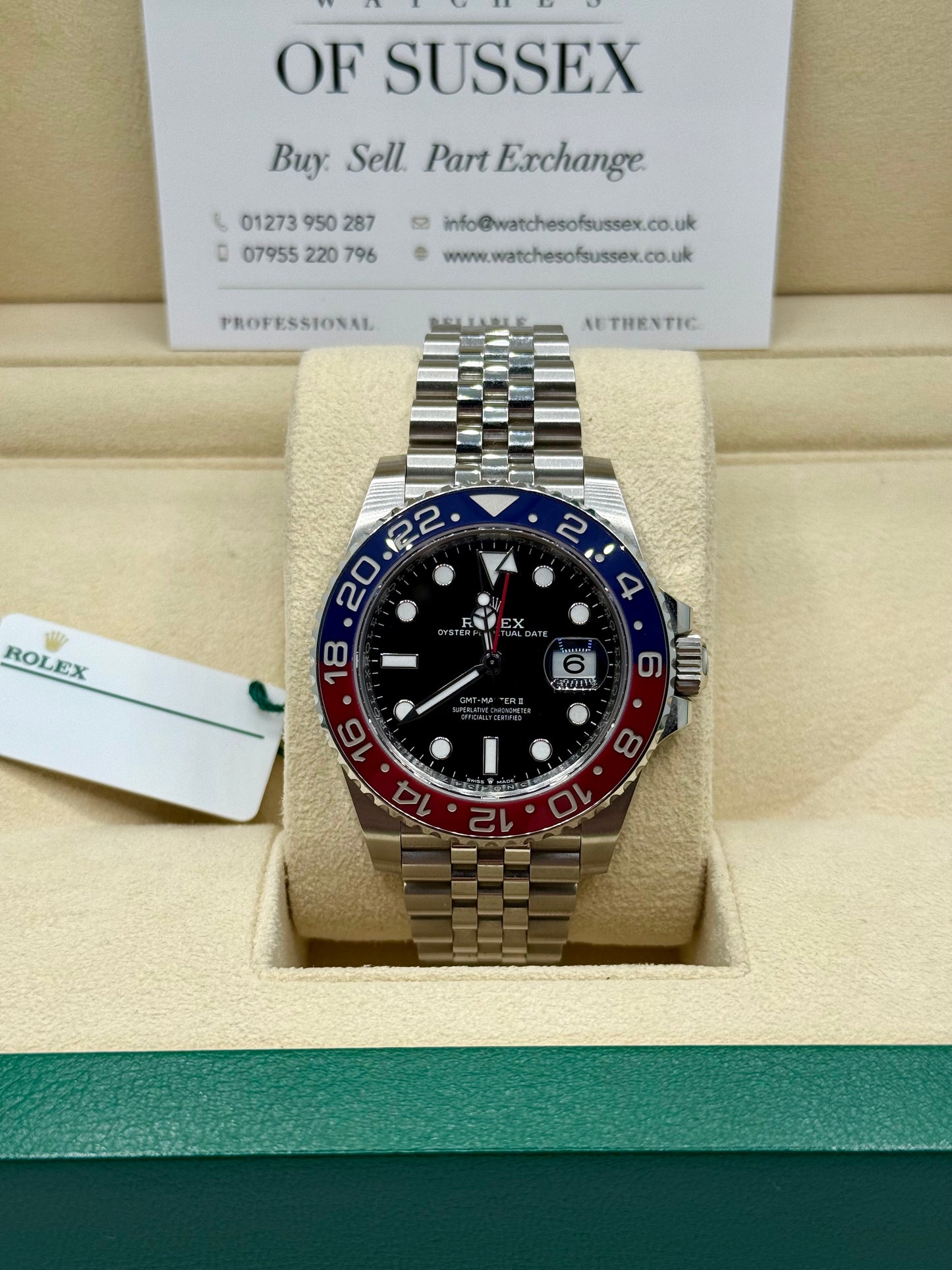 Rolex GMT-Master II "Pepsi" 126710BLRO 2024