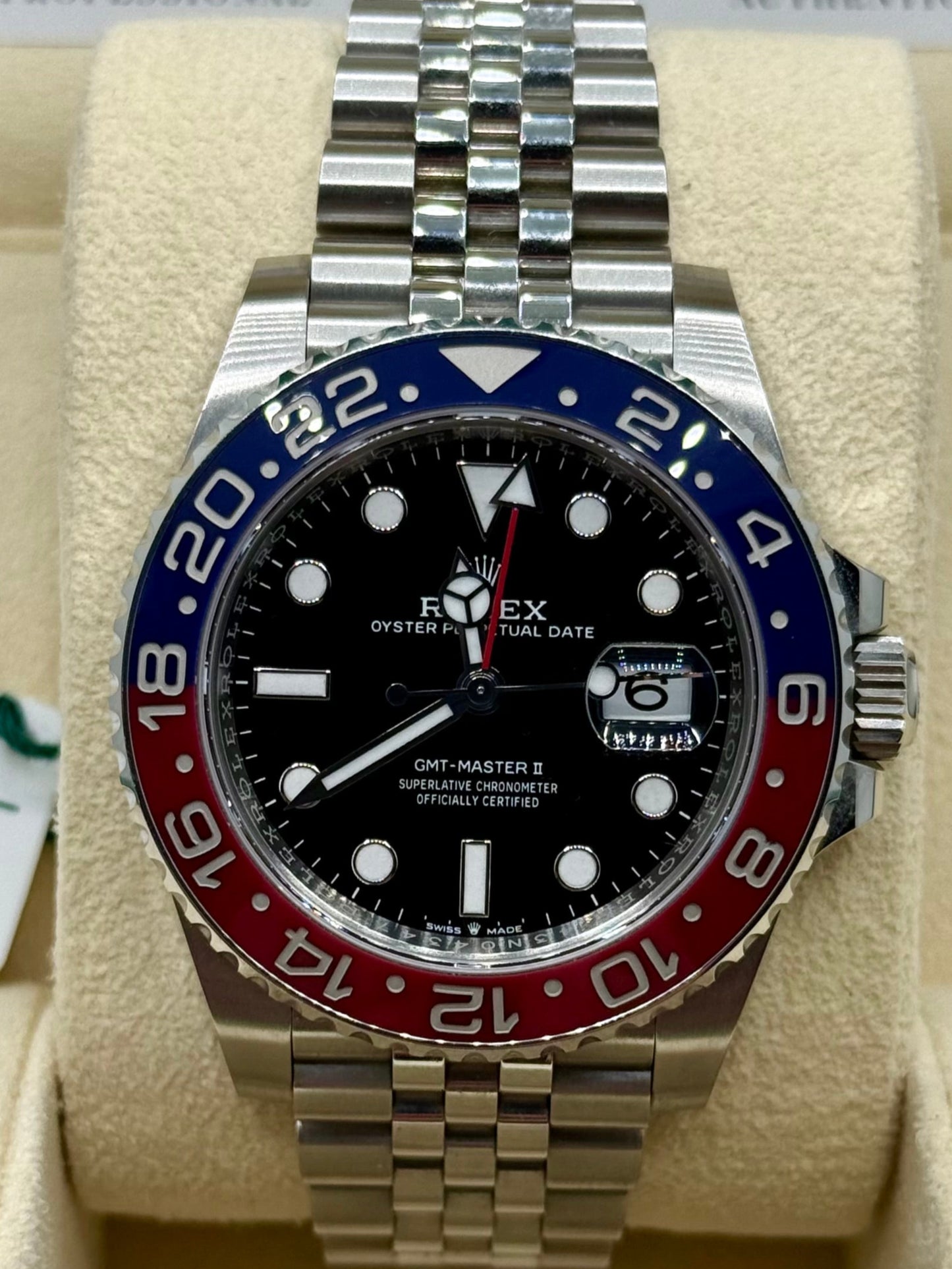 Rolex GMT-Master II "Pepsi" 126710BLRO 2024