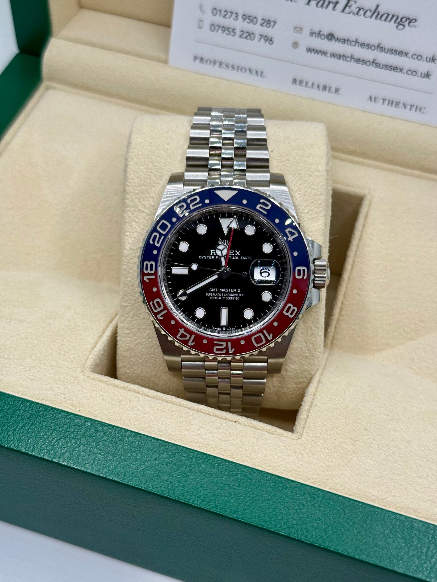 Rolex GMT-Master II "Pepsi" 126710BLRO 2024