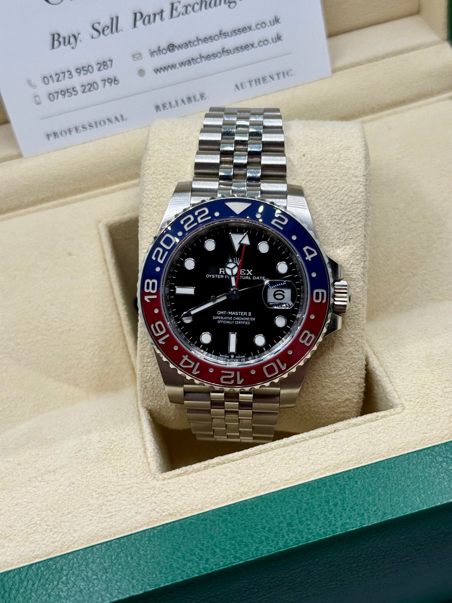 Rolex GMT-Master II "Pepsi" 126710BLRO 2024