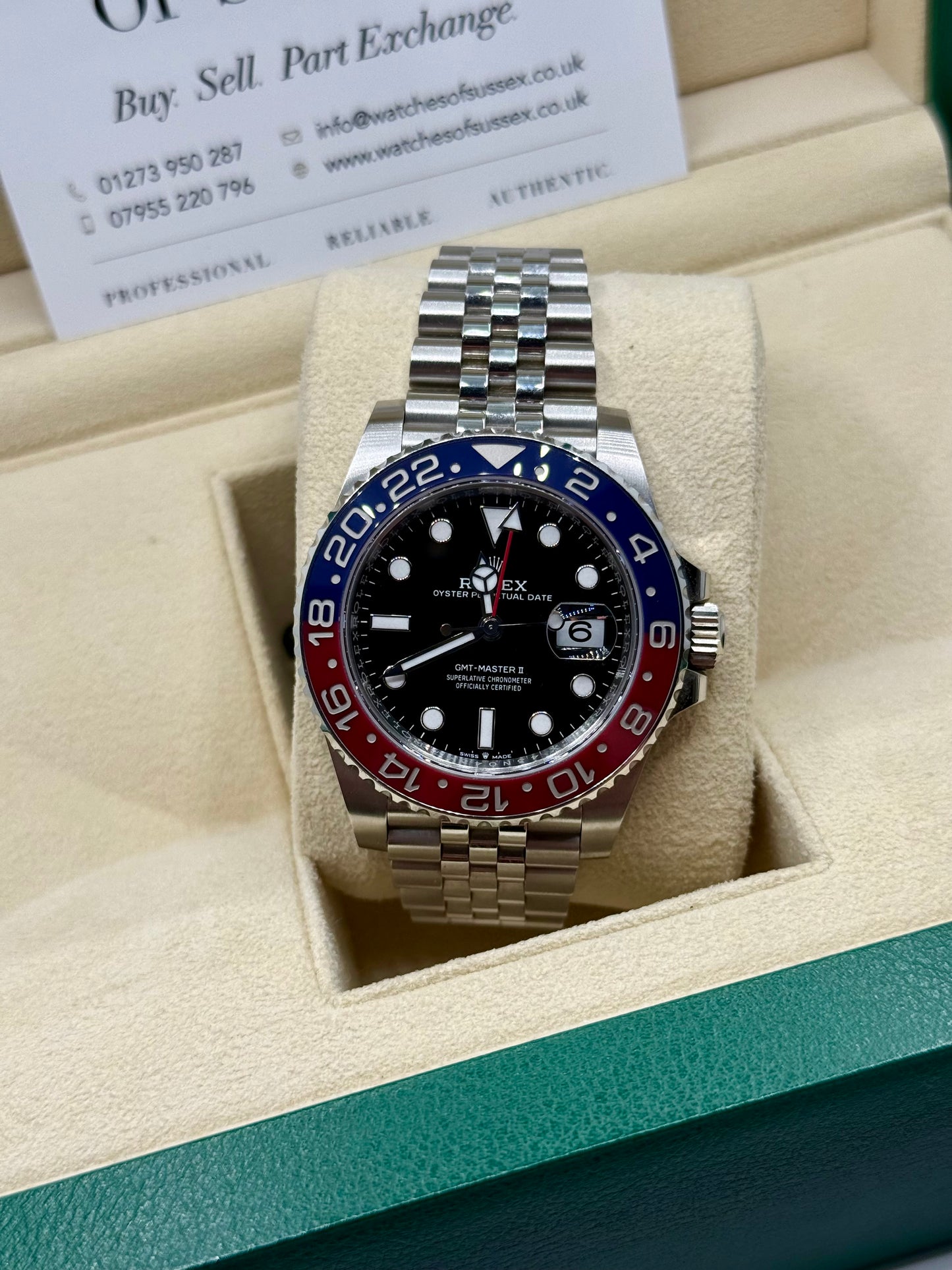 Rolex GMT-Master II "Pepsi" 126710BLRO 2024