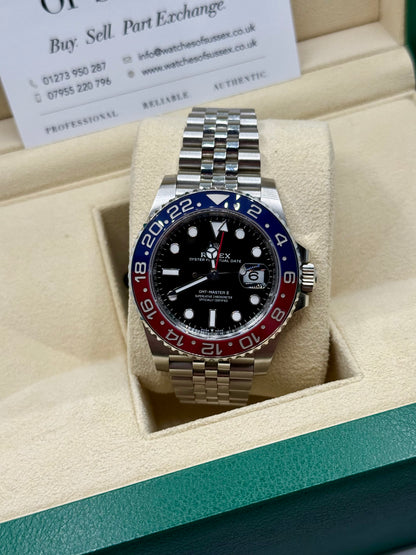 Rolex GMT-Master II "Pepsi" 126710BLRO 2024