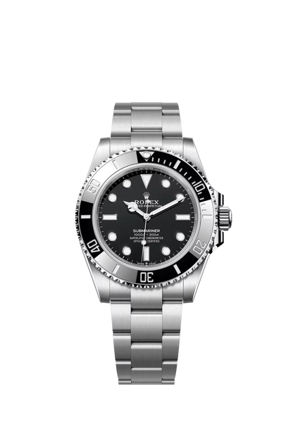 Pre-owned Rolex Submariner 41mm Black Dial No Date