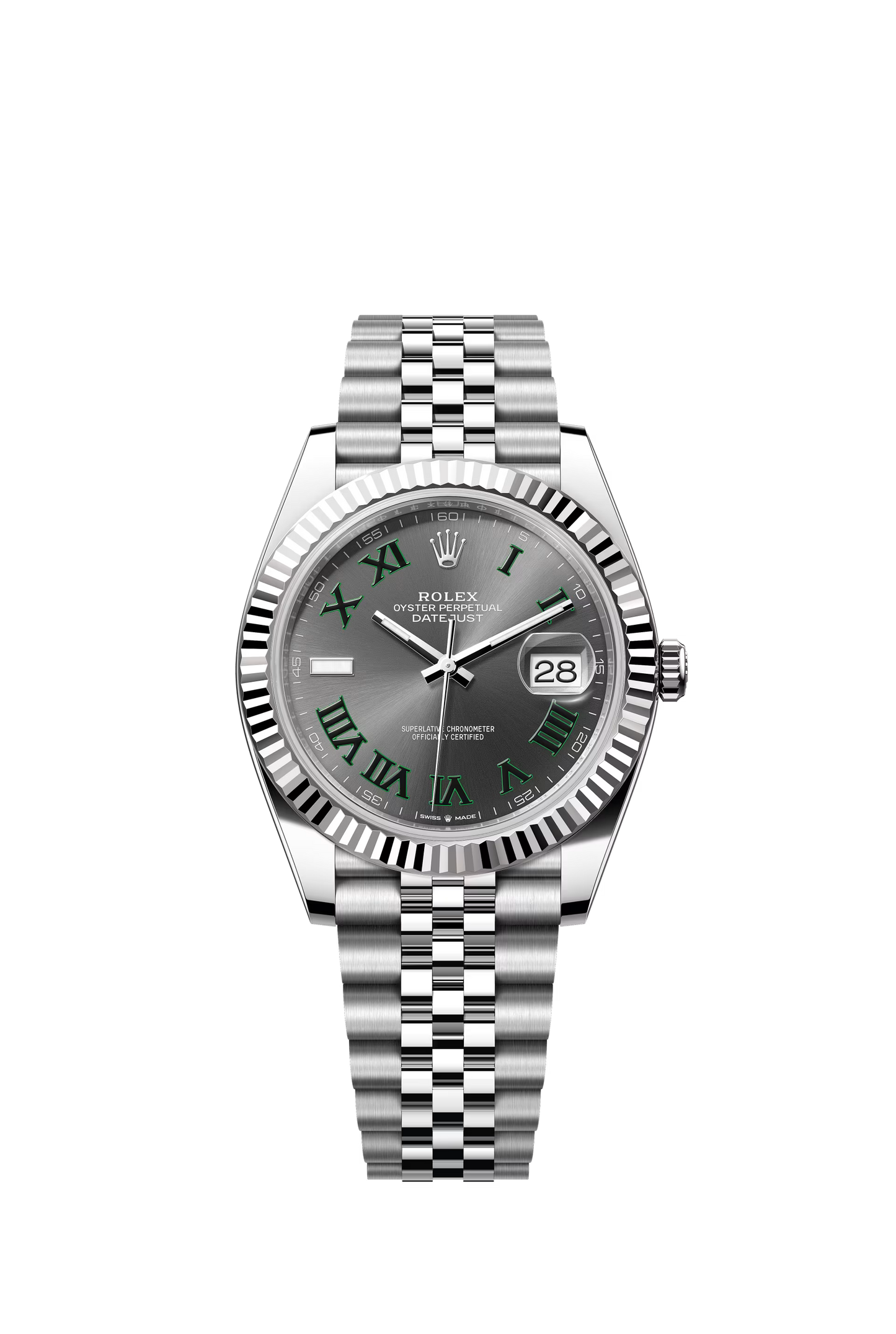 Incoming Rolex Datejust 41 Wimbledon Dial Jubilee 126334 2022 Full Set