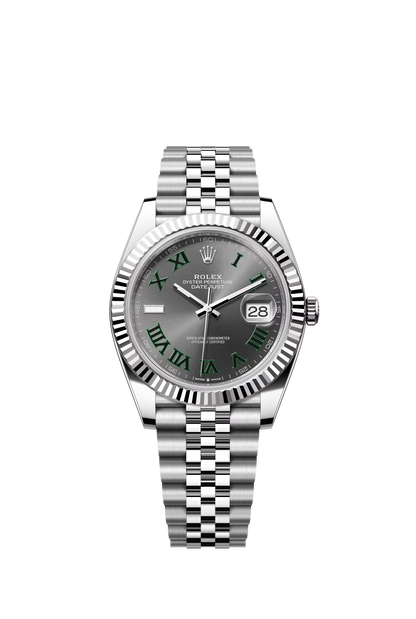 Incoming Rolex Datejust 41 Wimbledon Dial Jubilee 126334 2022 Full Set