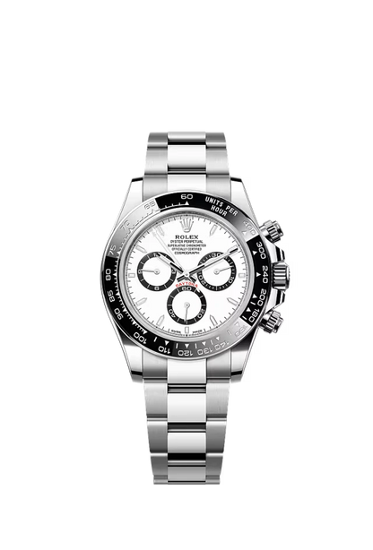 Pre-owned Rolex Cosmograph Daytona White Dial 40mm 'Panda'