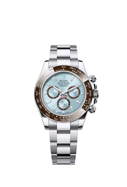 Pre-owned Rolex Cosmograph Platinum Daytona Baguette Dial 40mm