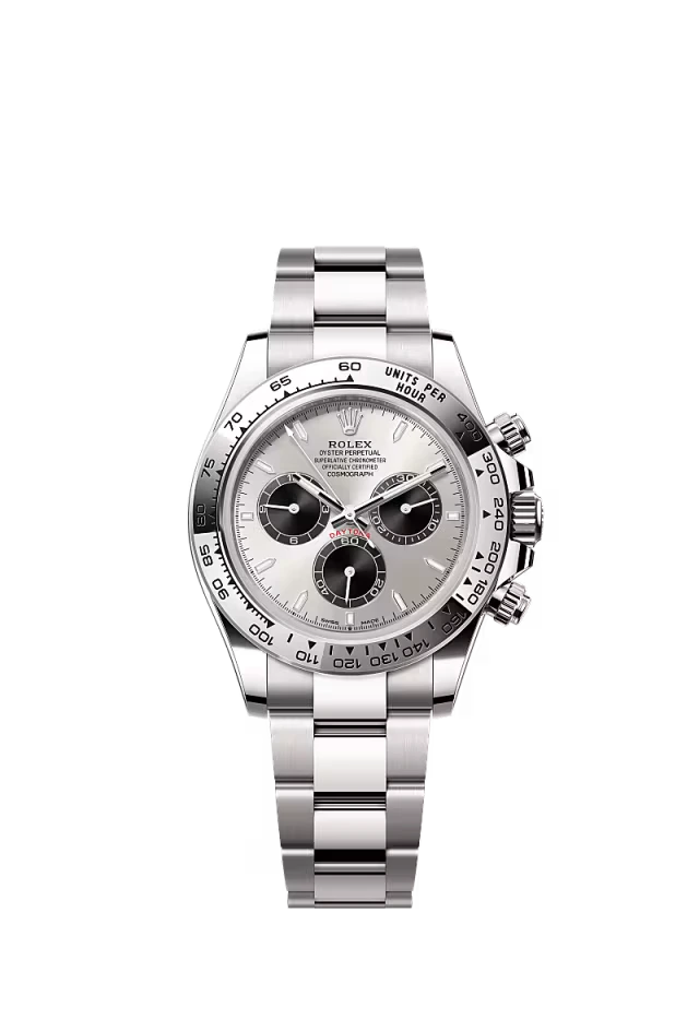 Pre-owned Rolex Cosmograph Daytona White Gold Grey 'Ghost' Dial 40mm