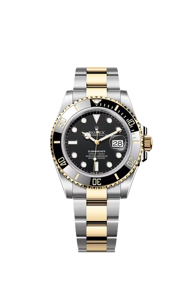 Pre-owned Rolex Submariner Date 41mm Black Dial 'Black Kit'