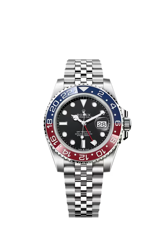 Pre-owned Rolex GMT Master II 40mm Jubilee 'Pepsi'