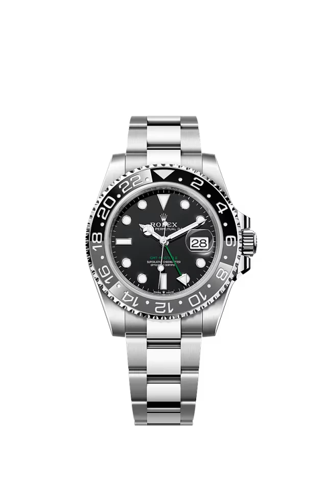 Pre-owned Rolex GMT Master II 40mm Oyster 'Bruce Wayne'