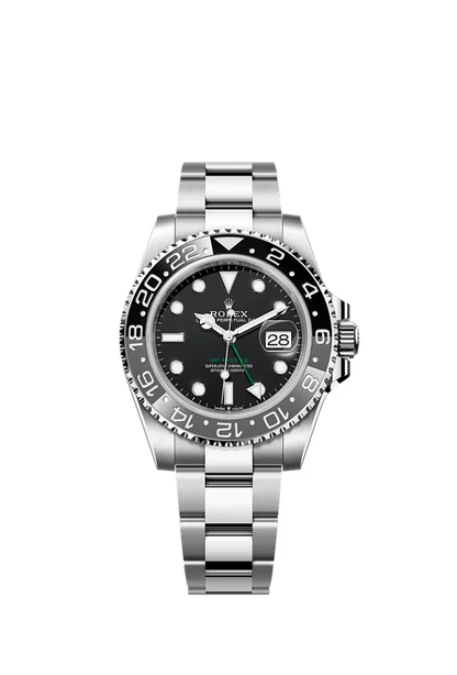 Pre-owned Rolex GMT Master II 40mm Oyster 'Bruce Wayne'